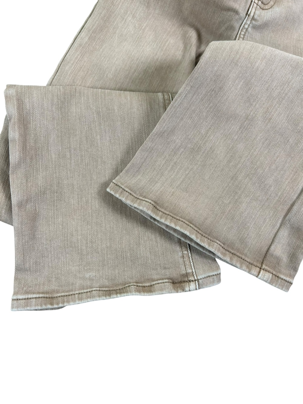 PISTOLA Lennon High Rise Crop Boot Jeans Mink Snow Taupe Sz 25 Stretch Neutral - Picture 7 of 16